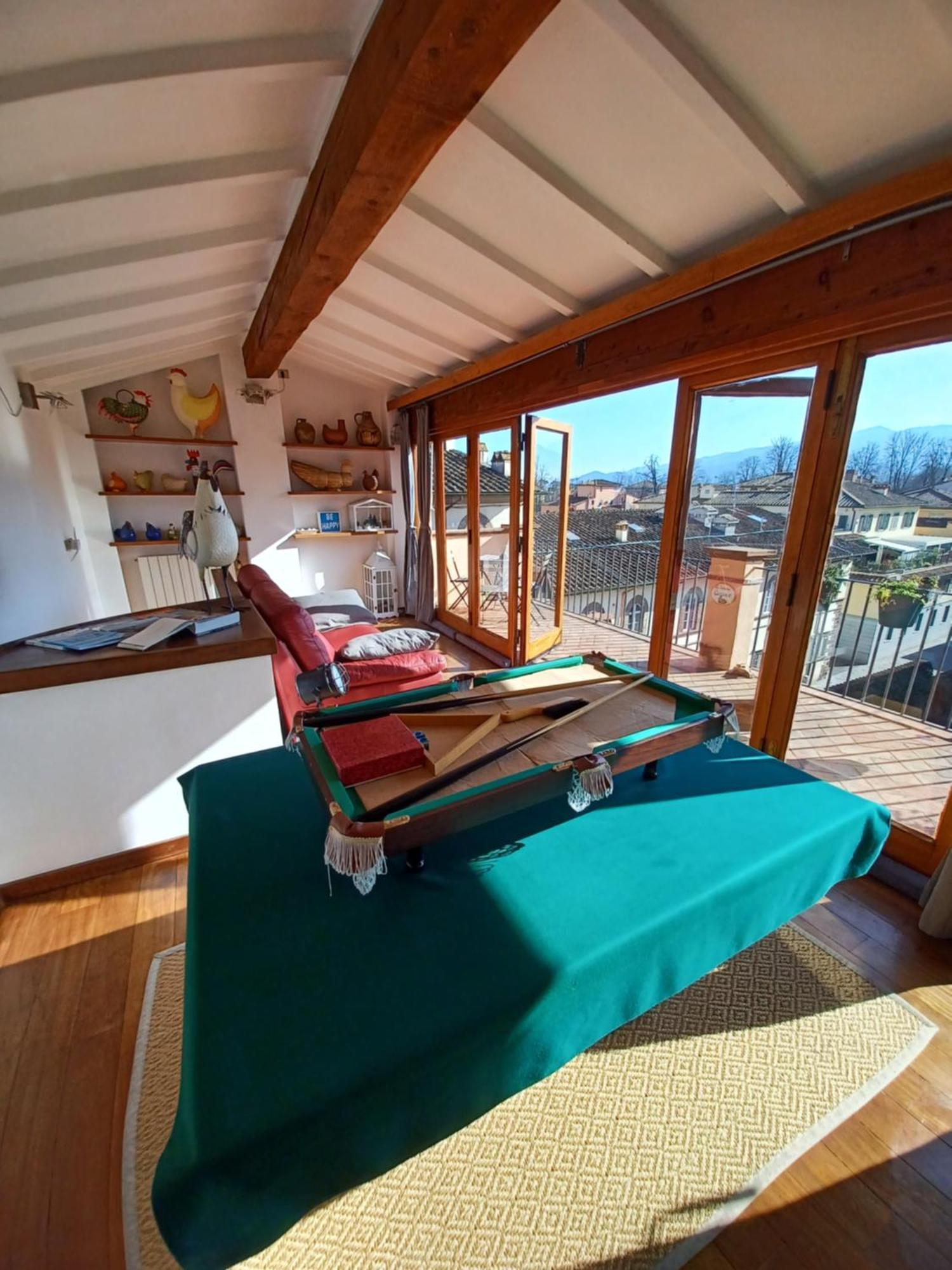 Terrazza Coccode' Spazioso Con Vista Mozzafiato! Lucca Kültér fotó
