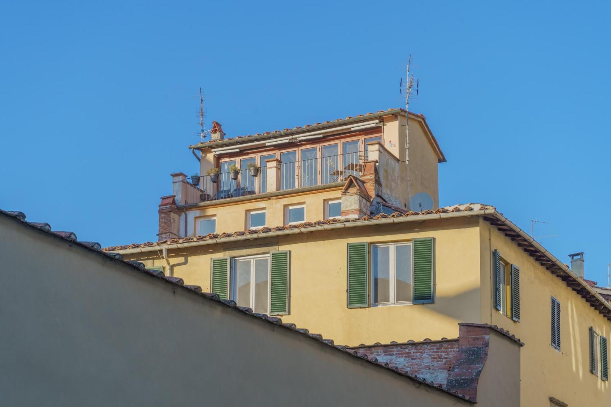 Terrazza Coccode' Spazioso Con Vista Mozzafiato! Lucca Kültér fotó