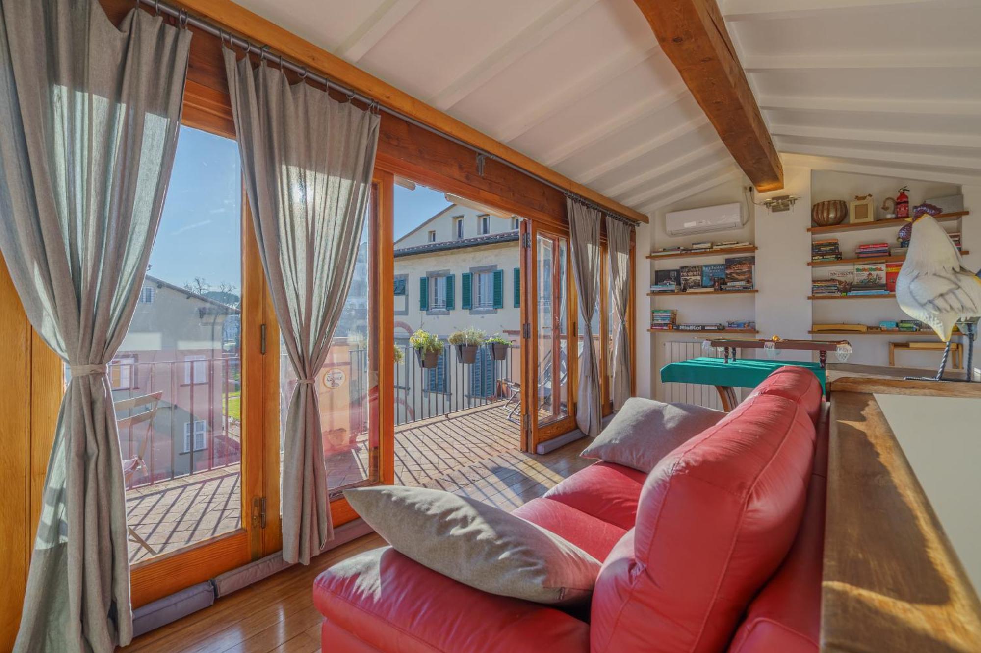 Terrazza Coccode' Spazioso Con Vista Mozzafiato! Lucca Kültér fotó