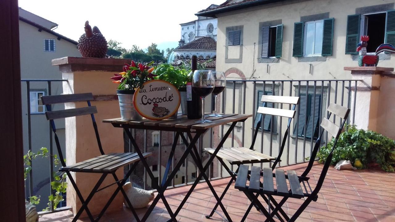 Terrazza Coccode' Spazioso Con Vista Mozzafiato! Lucca Kültér fotó